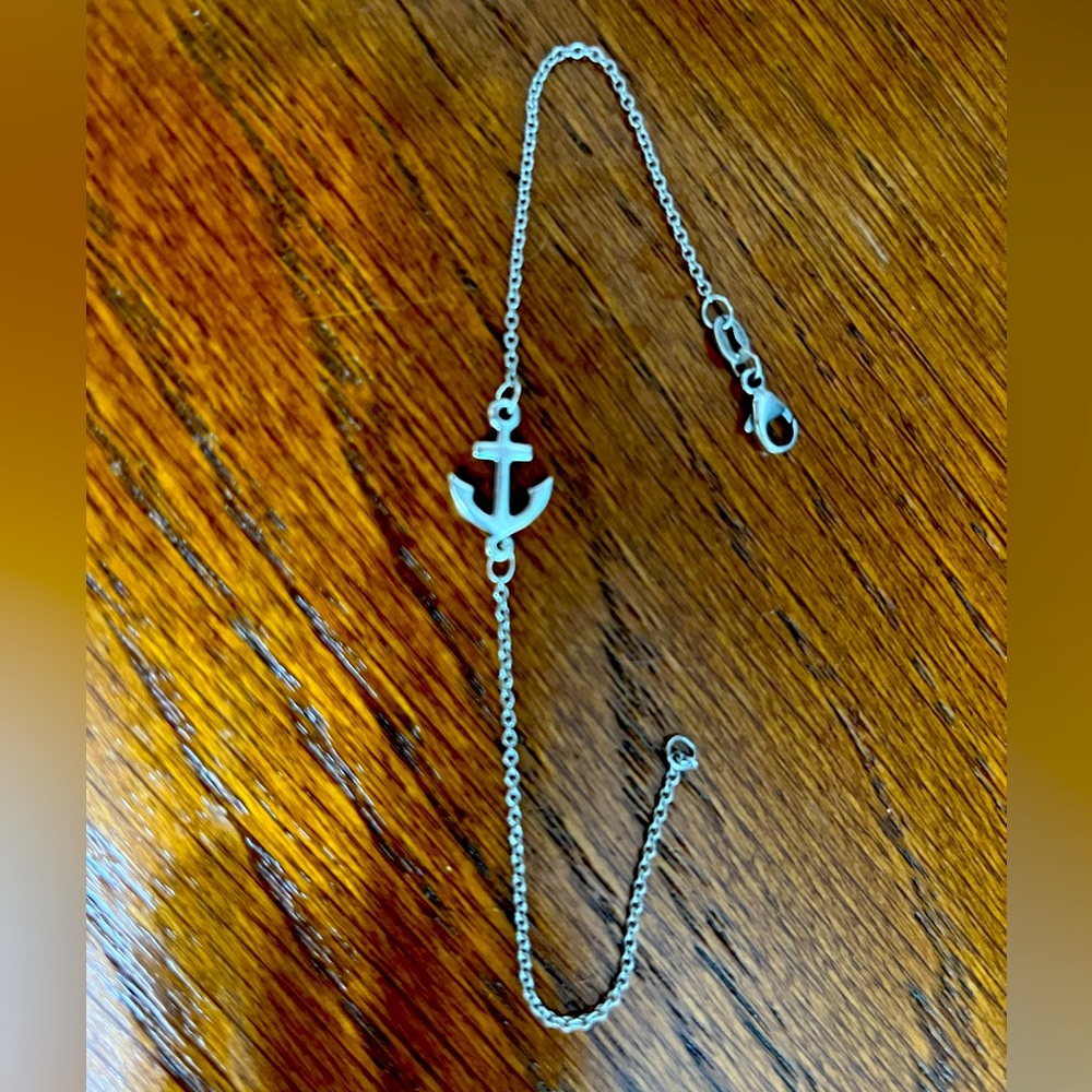 Rare Retired James Avery Anchor bracelet
